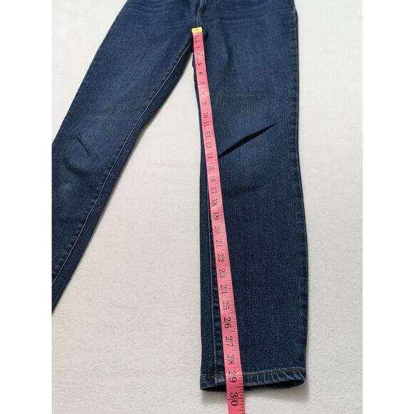Everlane‎ Jeans High-Rise Skinny Size 27 Tall Women's Dark - Picture 11 of 12